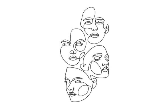 4 Face Embroidery Review for Apparel Design