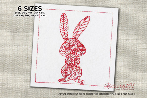 Bunny Zentangle: A Designer's Review for Holiday Collections