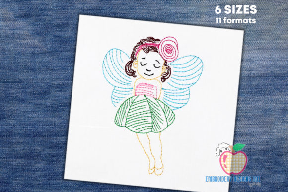 Cute Ballerina Girl Embroidery Review