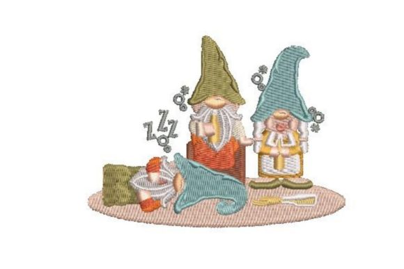 Drunk Partying Gnomes Embroidery Review