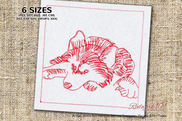 Fox Relaxing in Forest Embroidery Review