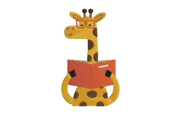 Giraffe Reading a Book: A Designer's Review for Personalized Gifts