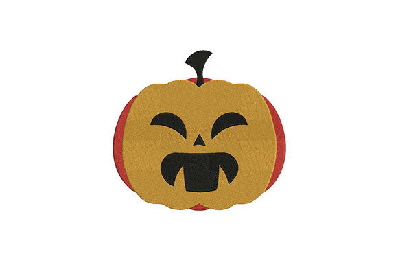 Laughing Pumpkin Face Embroidery Review