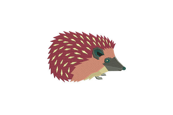Pink and Red Porcupine Embroidery Review