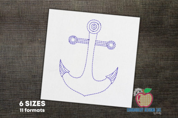 Sea Anchor Symbol Embroidery Review