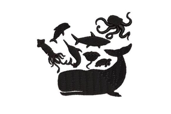 Underwater Animal Silhouettes Embroidery Review